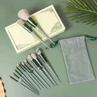 Kit de Pincéis de Maquiagem 13 Peças – Completo para Todos os Acabamentos!